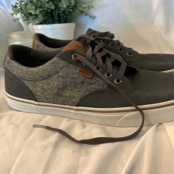 Awesome shoes, vans size 13 gray with light gray wore a couple times - Picture 4 of 8